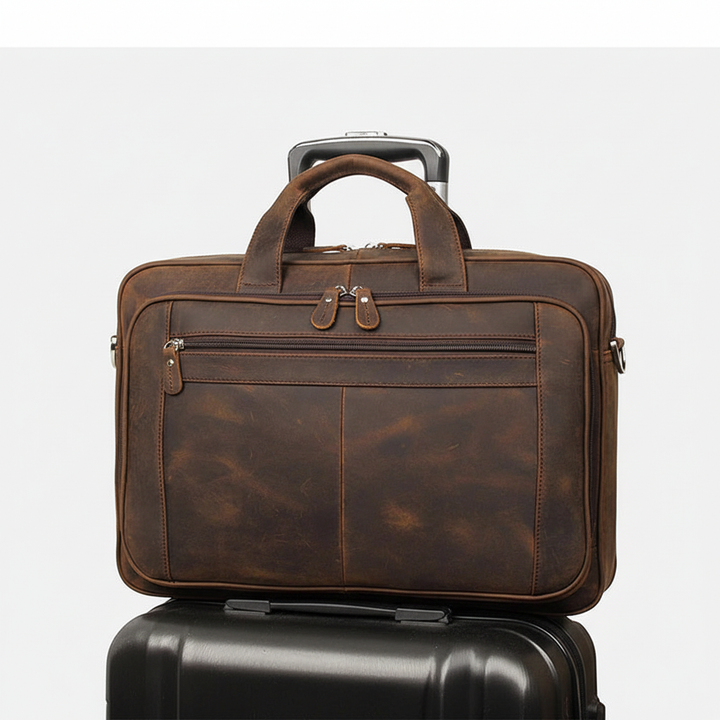 Skórzana Torba Na Laptopa - TechBag