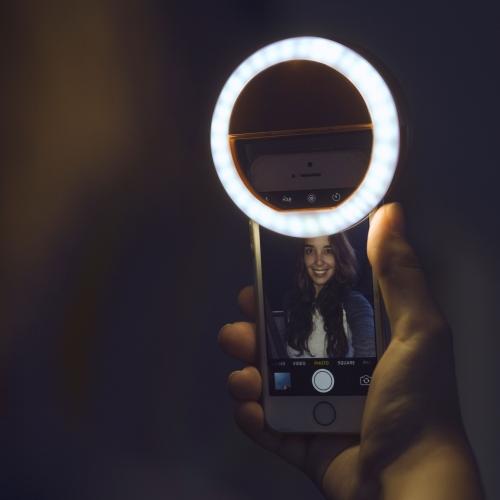 Smartphone Aufstecklicht Tragbar - SnapBright