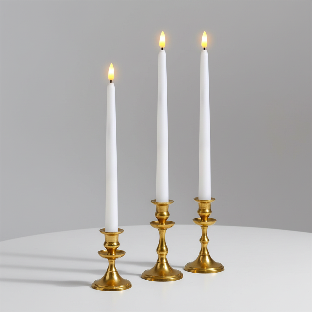 Stehende Kabellose LED Kerze - GlowTaper