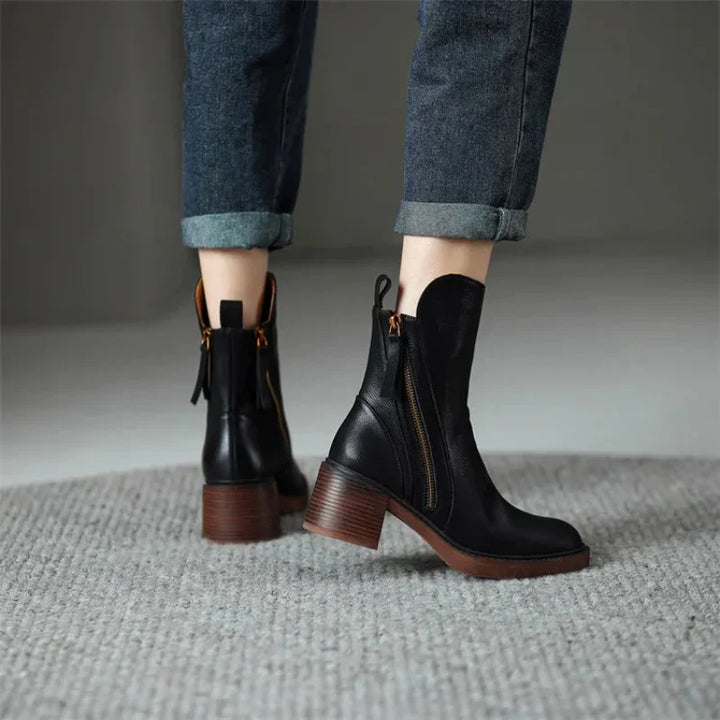 Stiefelette Mit Reißverschluss - Lea