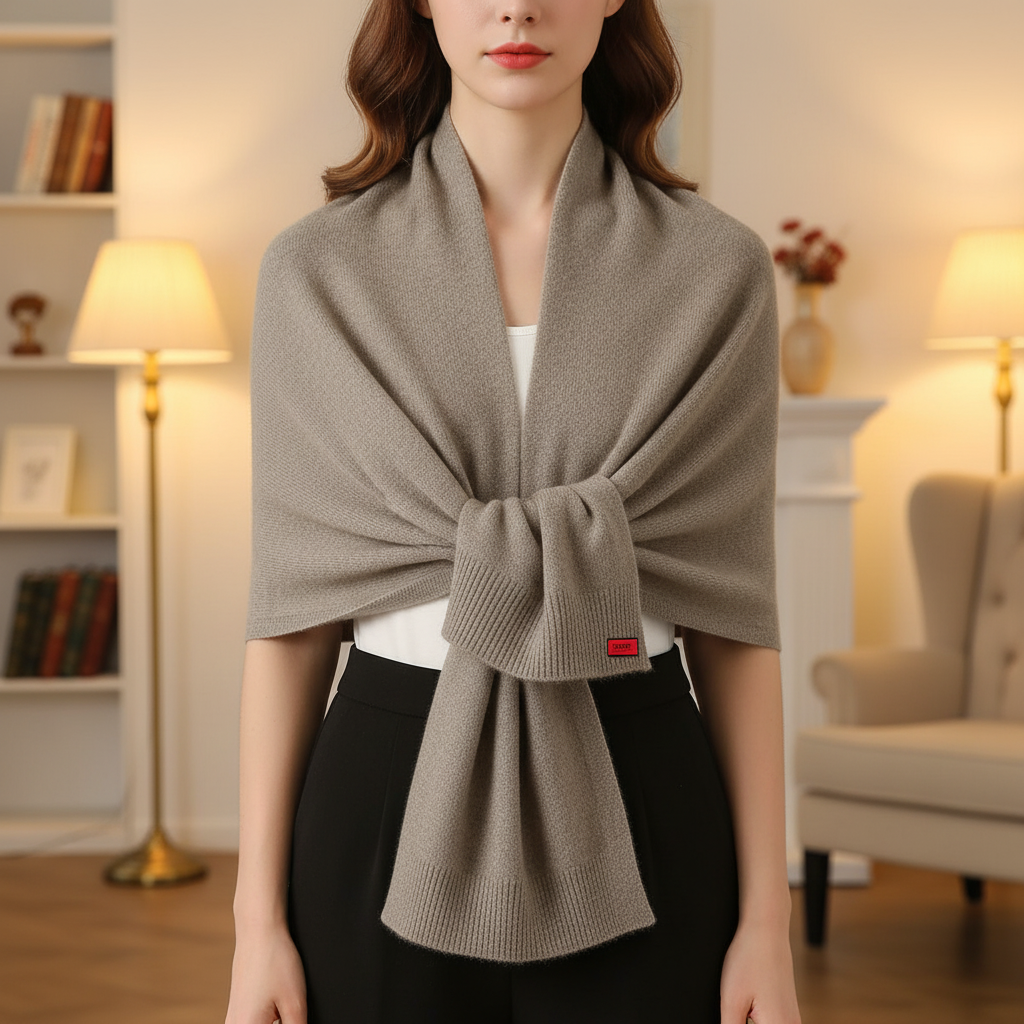 Strick-Umhang Für Damen - ElegantScarf