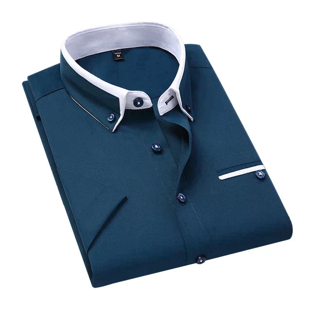 Timeless Shirt With A Turn-Down Collar - Chad