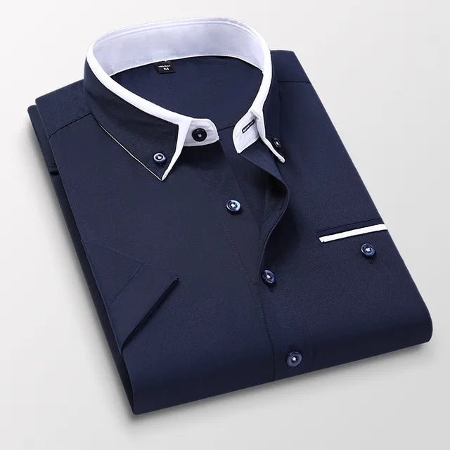 Timeless Shirt With A Turn-Down Collar - Chad