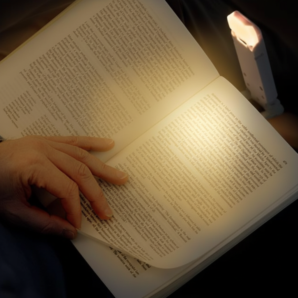 Tragbare Flexible Leselampe - ReadGlow