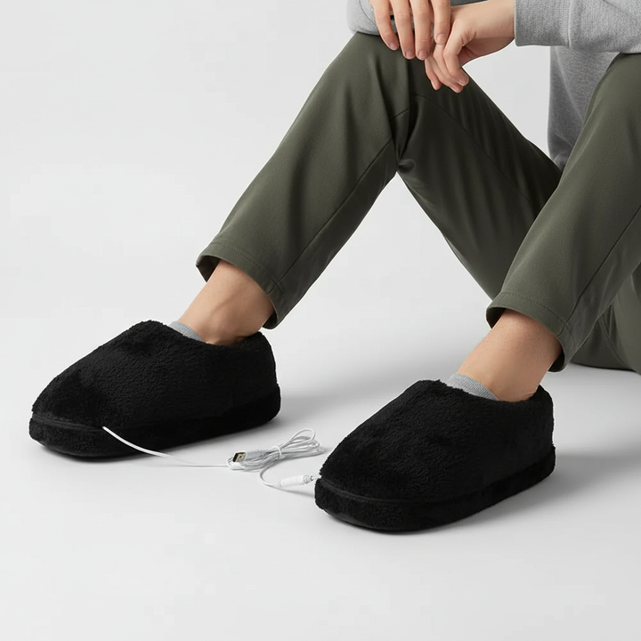 USB-Heizbare Hausschuhe - Warmfoot