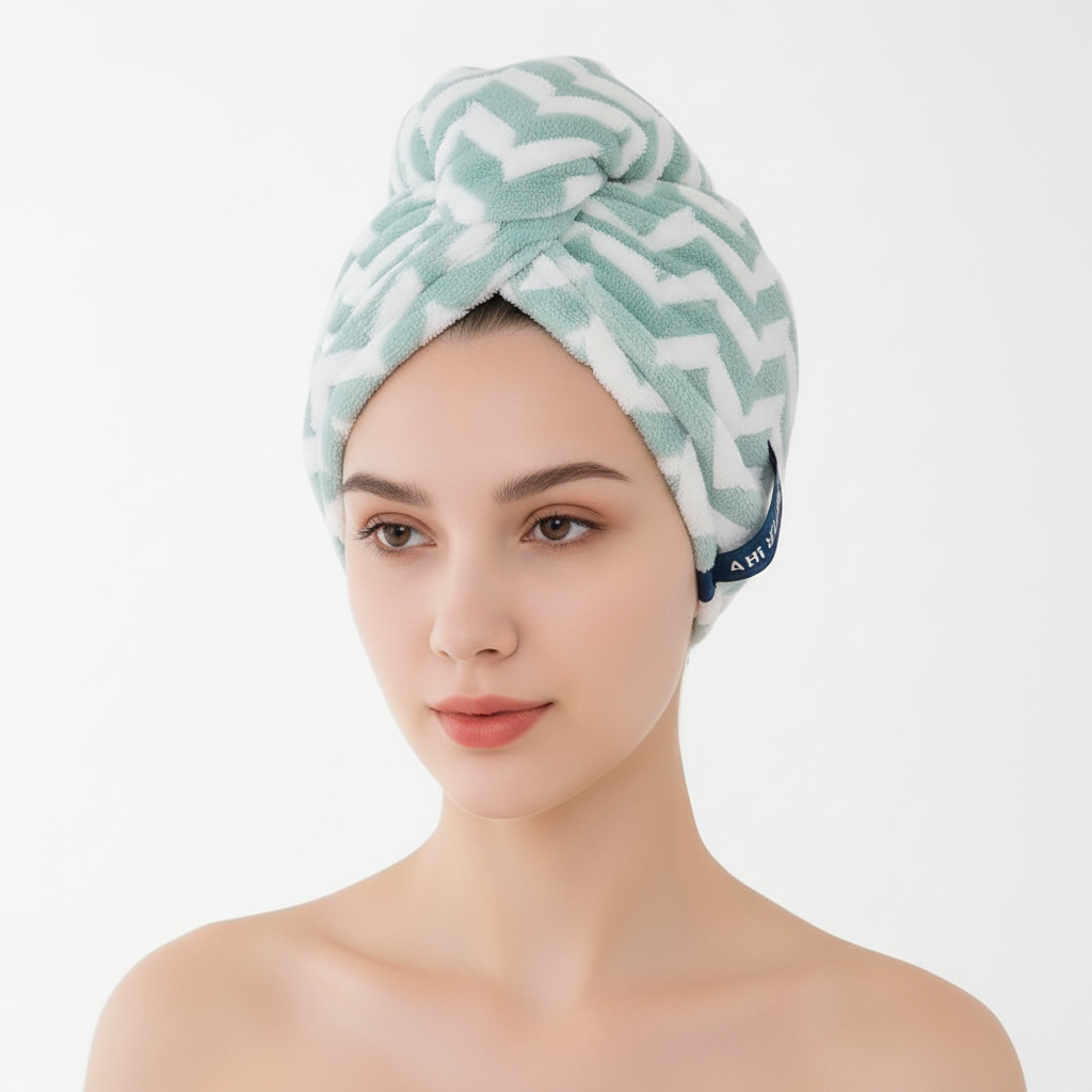 Übergröße Turban Handtuch - StripeTowel