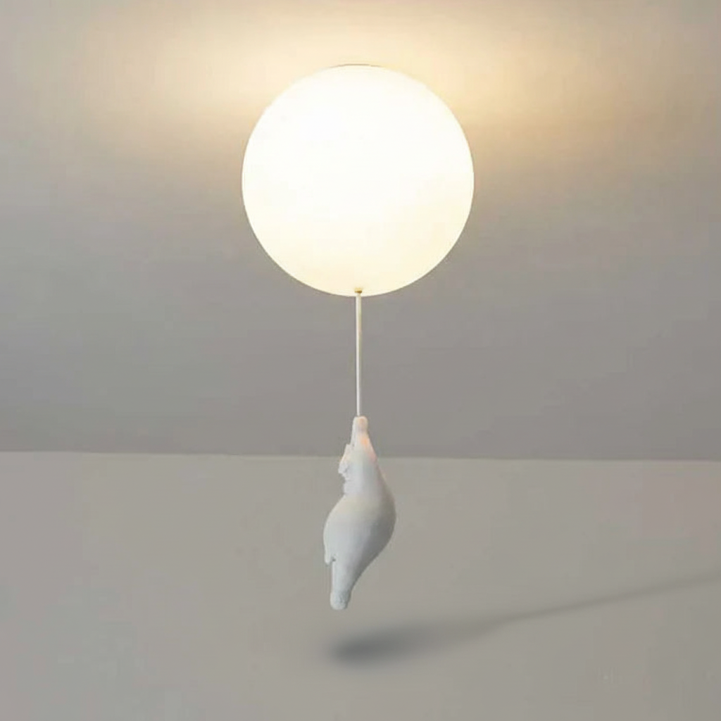 Verspielte Kinderzimmerleuchte - BalloonBearo