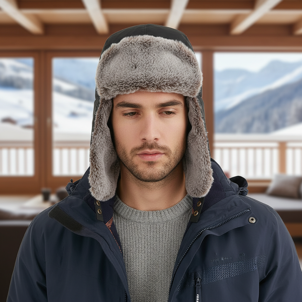 Warmes Fleece-Innenfutter - WinterShieldHat