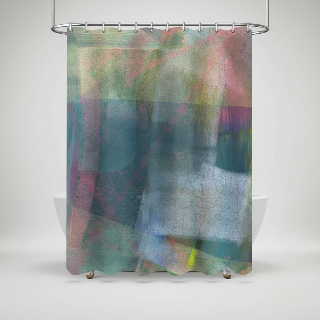 Wasserfester Polyester Duschvorhang - NebulaCurtain
