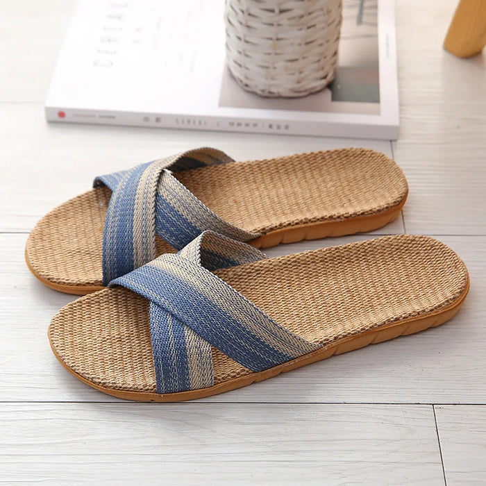Casual hørslippers til herrer – Atlas