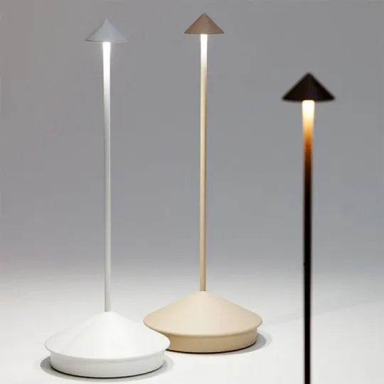 ClarityGlow Trådløs LED-bordlampe – Til varme aftener indendørs og udendørs