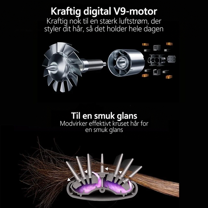 5-i-1 multi-hårstyler med ionisk teknologi - AuraStyle