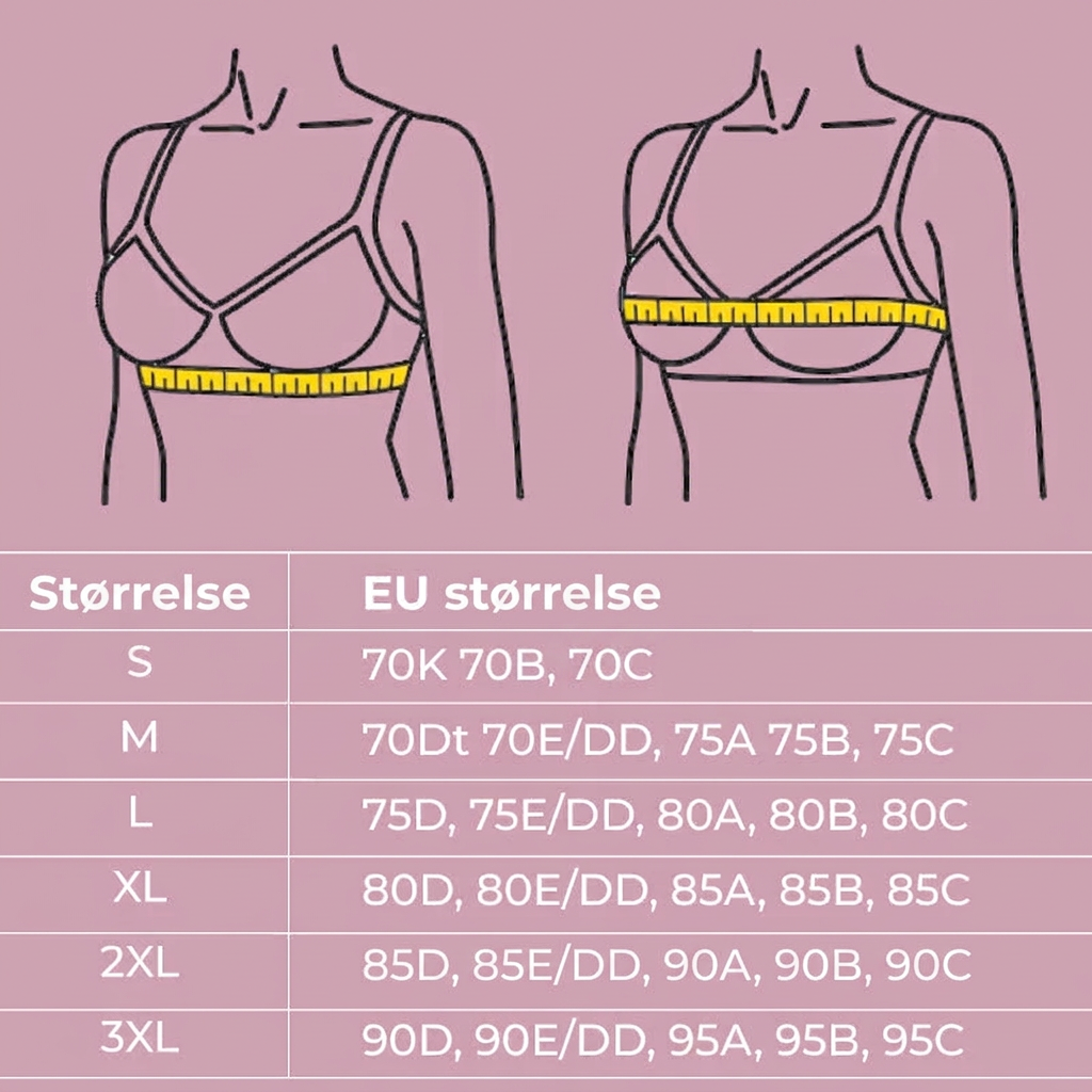 Sømløs bralette-bh