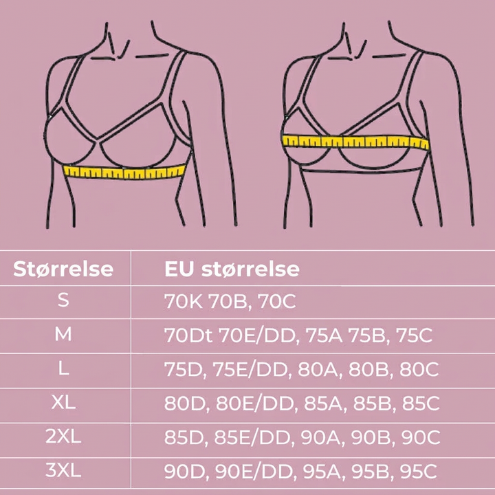 Sømløs bralette-bh