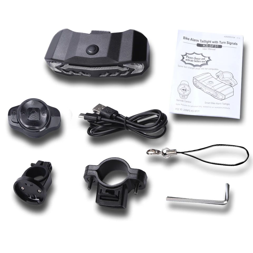 Smart baglygtealarm - BikeGuard