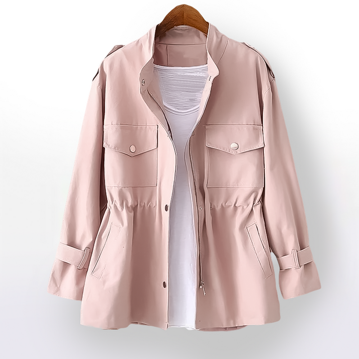 Kort dames trenchcoat – Clarisse