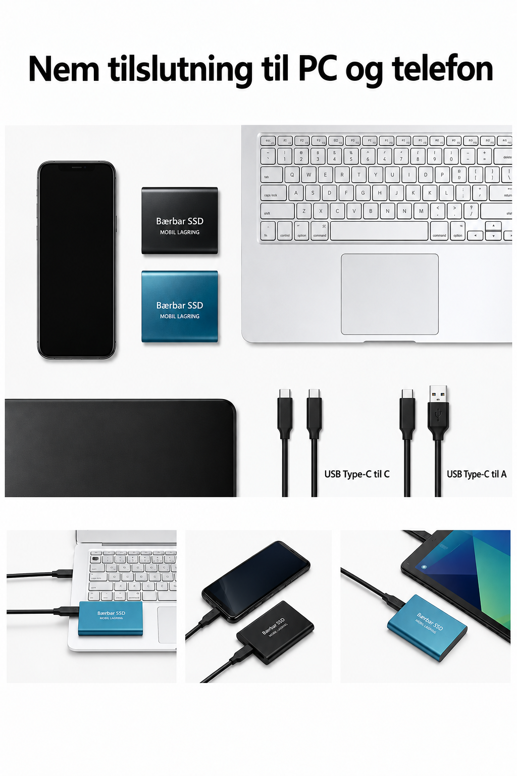 External SSD 128TB - Compact and Fast Portable Storage Drive 3