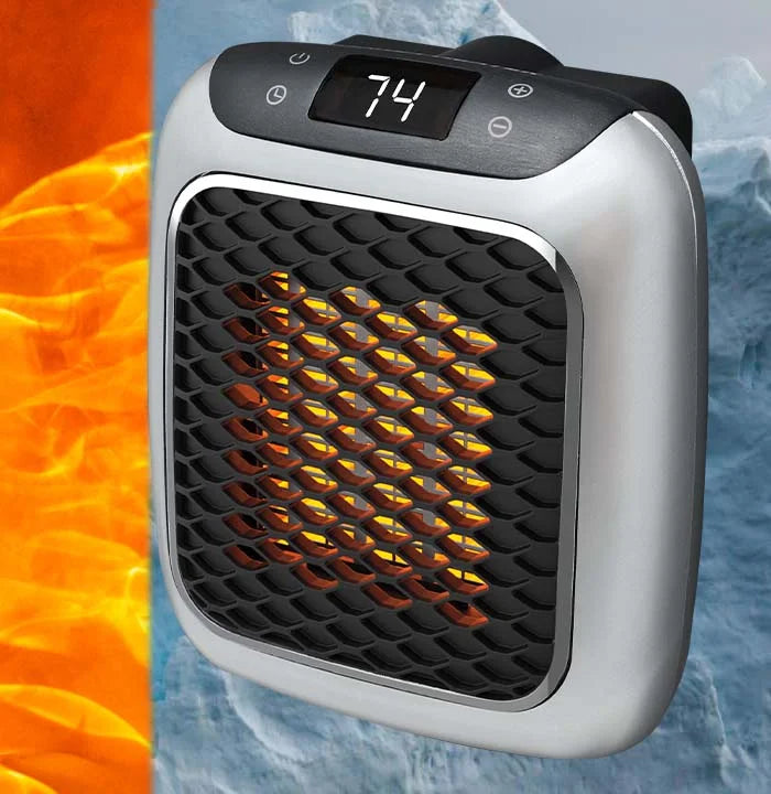 Elektrisk mini-varmeapparat med timer – Thermix