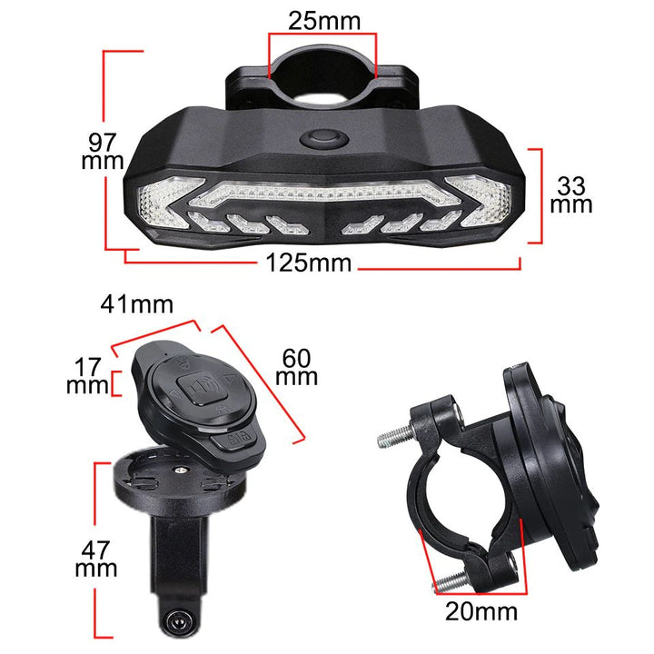 Smart baglygtealarm - BikeGuard
