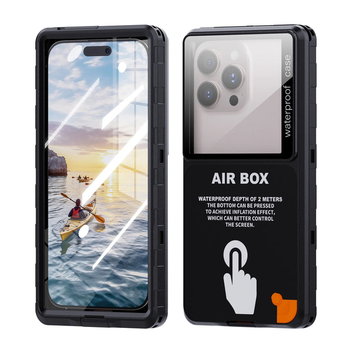 Universal Waterproof Phone Case with IP68 Protection – 6.9" – 1+1 FREE-Black-State of Style